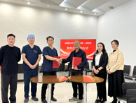 威廉希尔中文官方网站与乌海市第一口腔医院签订校企合作协议并举行教学医院揭牌仪式